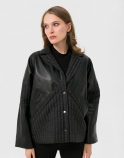 Nadiya Leather Jacket - image 4 of 6 in carousel